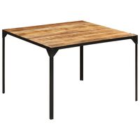 vidaXL Jídelní stůl 110 x 110 x 76 cm masivní mangovníkové dřevo