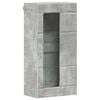 vidaXL Dřevěn&aacute; skř&iacute;ň Betonově &scaron;ed&aacute; 50 x 29 x 100 cm kompozitn&iacute; dřevo