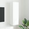 vidaXL TV wall cabinet N&aacute;stěnn&yacute; B&iacute;l&aacute; 30 x 31 x 100 cm kompozitn&iacute; dřevo