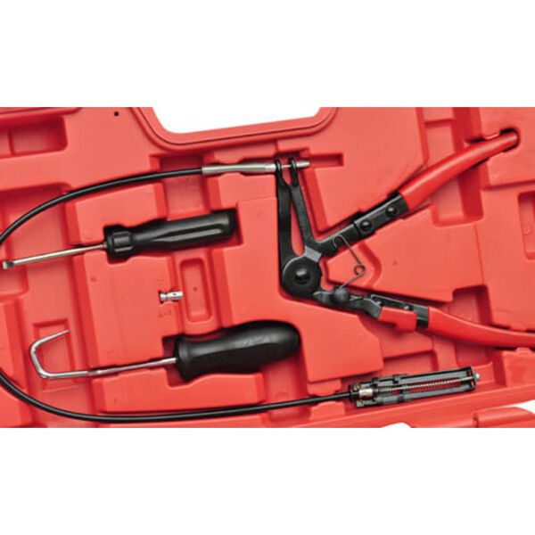 Sada kle&scaron;t&iacute; na hadicov&eacute; spony 7ks