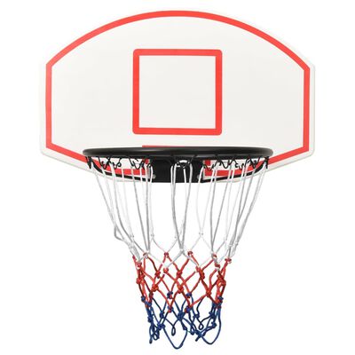 vidaXL Basketbalový koš bílý 71x45x2 cm polyethylen