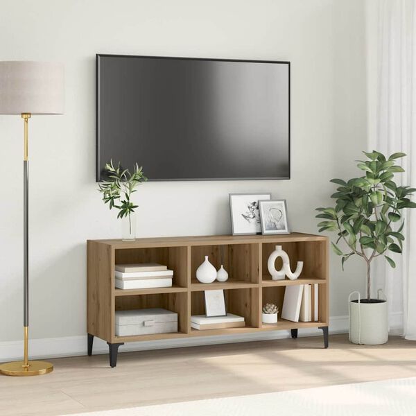 vidaXL Sestava TV skř&iacute;něk Hněd&aacute; 103,5 x 30 x 50 cm kompozitn&iacute; dřevo