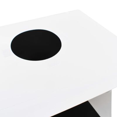 vidaXL Skládací LED softbox pro foto studio 40 x 34 x 37 cm plast bílý