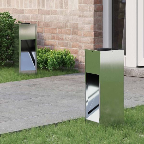 vidaXL Solární LED osvětlení cesty 2 pcs Pozinkovaný Pozinkovaný