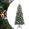 vidaXL Uměl&yacute; v&aacute;nočn&iacute; stromeček Zelen&aacute; 150 cm PVC, plast a ocel
