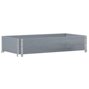 vidaXL Zahradn&iacute; truhl&iacute;k &scaron;ed&yacute; 100 x 50 cm masivn&iacute; borov&eacute; dřevo