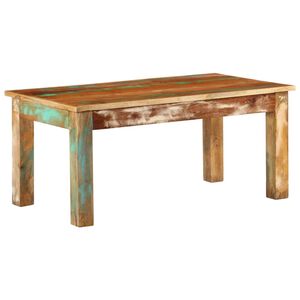 vidaXL Konferenčn&iacute; stolek 100 x 55 x 40 cm masivn&iacute; recyklovan&eacute; dřevo