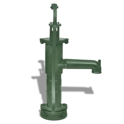 vidaXL Zahradní ruční pumpa na vodu litina
