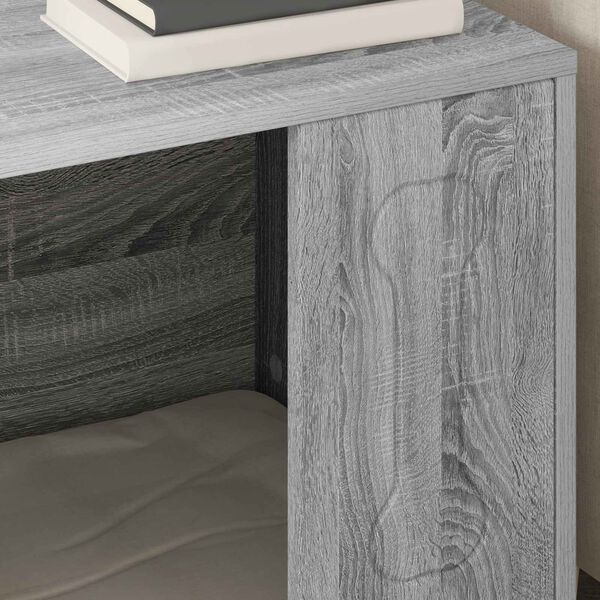 vidaXL Ps&iacute; dům &Scaron;ed&aacute; Sonoma 44 x 42 x 49 cm kompozitn&iacute; dřevo