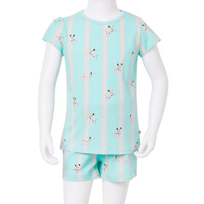 Dětské pyžamo s krátkým rukávem ecru 92