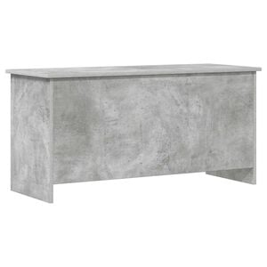 vidaXL &Uacute;ložn&aacute; truhla Betonově &scaron;ed&aacute; 100 x 40 x 50 cm Kompozitn&iacute; dřevo