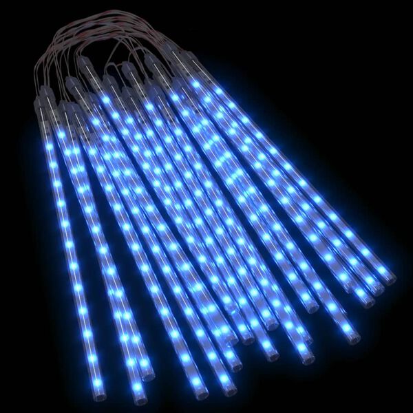 vidaXL Padaj&iacute;c&iacute; světla 20 ks 30 cm modr&aacute; 480 LED dovnitř i ven