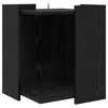 vidaXL Enclosure pro kočič&iacute; z&aacute;chod Čern&yacute; dub 42 x 42 x 51 cm