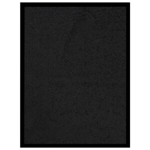 vidaXL Rohožka čern&aacute; 40 x 60 cm