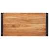 vidaXL Koupelnov&aacute; polička Hněd&aacute; 100 x 50 x 23 cm Masivn&iacute; ak&aacute;tov&eacute; dřevo