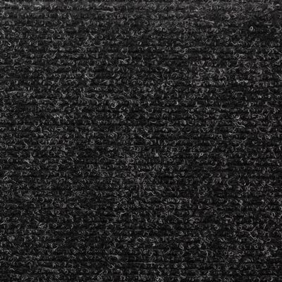 vidaXL Nášlapy na schody 10 ks černé 65x21x4 cm vpichované