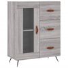 vidaXL Skř&iacute;ň highboard &scaron;ed&aacute; sonoma 69,5 x 34 x 180 cm kompozitn&iacute; dřevo