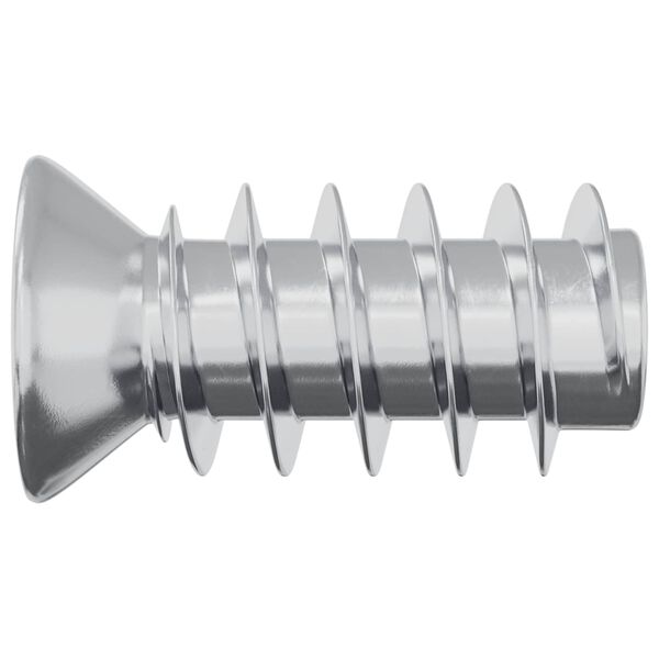 vidaXL &Scaron;roub 10909 pcs Stř&iacute;brn&aacute; M6 x 12 mm Železo