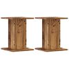 vidaXL Stojany na reproduktory 2 ks old wood 30 x 30 x 40 cm kompozit