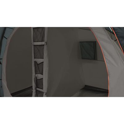 Easy Camp Tunelový stan Galaxy 400 pro 4 osoby ocelově šedý a modrý