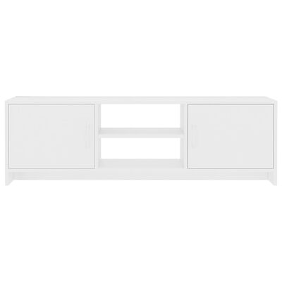 vidaXL TV stolek bílý 120 x 30 x 37,5 cm dřevotříska