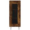 vidaXL Skř&iacute;ň highboard kouřov&yacute; dub 34,5 x 34 x 180 cm kompozitn&iacute; dřevo