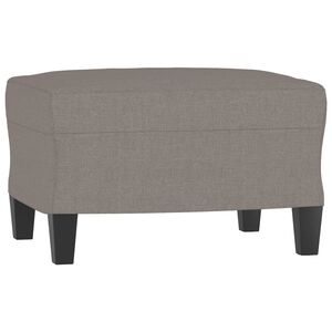 vidaXL Podnožka taupe 60 x 50 x 41 cm textil