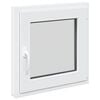 vidaXL Okeno do suter&eacute;nu RISOR 50 x 50 cm PVC a sklo B&iacute;l&aacute;