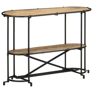 vidaXL Konzolov&yacute; stolek 110x42x76 cm masivn&iacute; hrub&eacute; mangovn&iacute;kov&eacute; dřevo