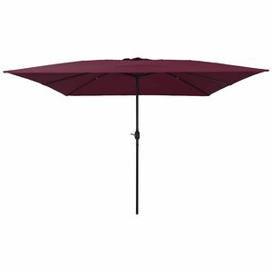 vidaXL Zahradn&iacute; slunečn&iacute;k 295 x 295 x 245 cm Polyester a ocel