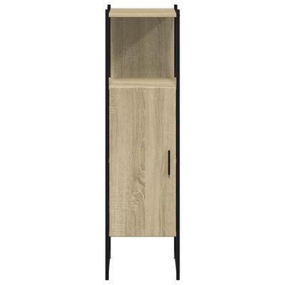 vidaXL Koupelnová skříňka dub sonoma 33x33x120,5 cm kompozitní dřevo