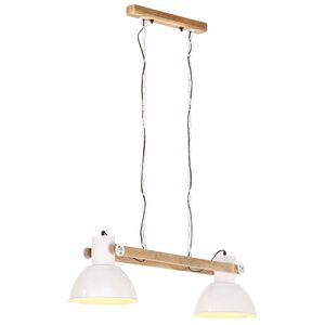 vidaXL Industri&aacute;ln&iacute; z&aacute;věsn&eacute; sv&iacute;tidlo 25 W b&iacute;l&eacute; 109 cm E27
