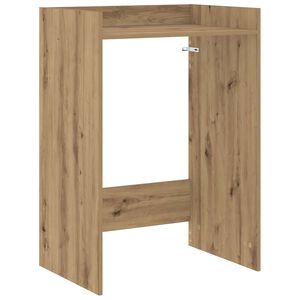 vidaXL Skř&iacute;ň na pračku Dub artisan 67,5 x 48 x 97 cm Kompozitn&iacute; dřevo