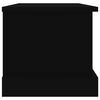 vidaXL Úložný box černý 50 x 30 x 28 cm kompozitní dřevo