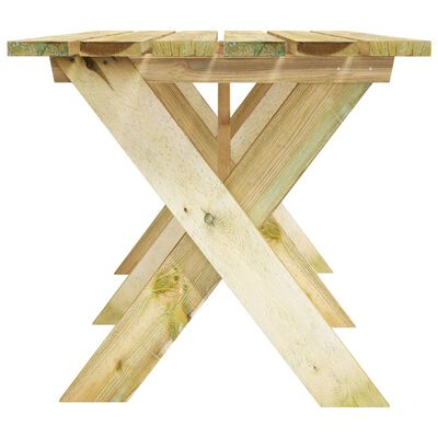 vidaXL 4dílný zahradní jídelní set impregnované borové dřevo
