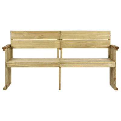 vidaXL Zahradní lavice 172 cm impregnované borové dřevo