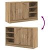 vidaXL Koupelnov&aacute; skř&iacute;ň s polic&iacute; Artisanov&yacute; dub 90 x 29 x 55 cm