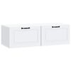 vidaXL N&aacute;stěnn&aacute; TV skř&iacute;ň B&iacute;l&aacute; 98 x 41 x 30 cm Kompozitn&iacute; dřevo
