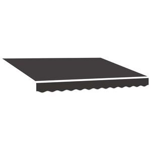 vidaXL N&aacute;hradn&iacute; plachta na mark&yacute;zu &scaron;ed&aacute; 300 x 250 cm polyesterov&aacute;