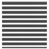 vidaXL Zebra roleta čern&aacute; 145x100 cm &scaron;&iacute;řka l&aacute;tky 140,9 cm polyester