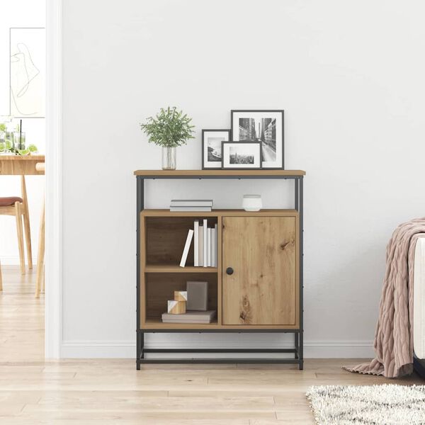 vidaXL Serv&iacute;rovac&iacute; skř&iacute;ň Artisanov&yacute; dub 69 x 35 x 80 cm