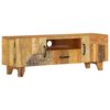 vidaXL Ručně vyřez&aacute;van&aacute; TV skř&iacute;ň 120x30x40cm masivn&iacute; recyklovan&eacute; dřevo