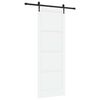 vidaXL Posuvn&eacute; dveře ORKDAL B&iacute;l&aacute; 83 x 232 cm Masivn&iacute; borovicov&eacute; dřevo