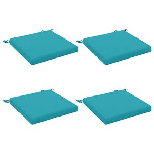 vidaXL Polstry ve 4 kusech SOEST 4 ks 100% polyester Tyrkysov&aacute;