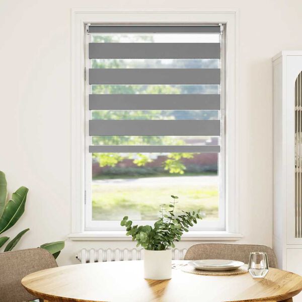 vidaXL Zebrov&aacute; roleta 70,9 x 120 cm &Scaron;&iacute;řka l&aacute;tky 66,7 cm &scaron;ed&aacute;