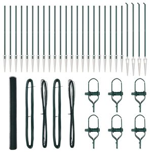 vidaXL Plotov&yacute; sloupek. Zelen&aacute;