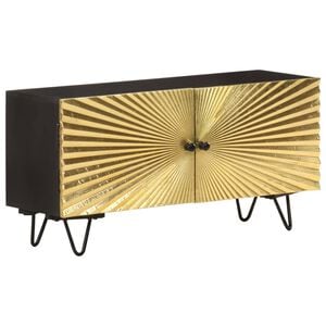 vidaXL TV stolek 90 x 30 x 45 cm masivn&iacute; mangovn&iacute;kov&eacute; dřevo