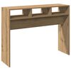 vidaXL Konzolov&yacute; stolek dub artisan 105 x 30 x 80 cm kompozitn&iacute; dřevo