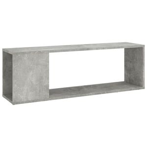 vidaXL TV stolek betonově &scaron;ed&yacute; 100 x 24 x 32 cm kompozitn&iacute; dřevo