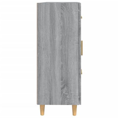 vidaXL Příborník šedý sonoma 69,5 x 34 x 90 cm kompozitní dřevo